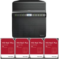 Thumbnail for Synology DS423 4-Bay NAS with 2GB RAM and up to 56TB of Western Digital Red Plus Drives Fully Assembled and Tested