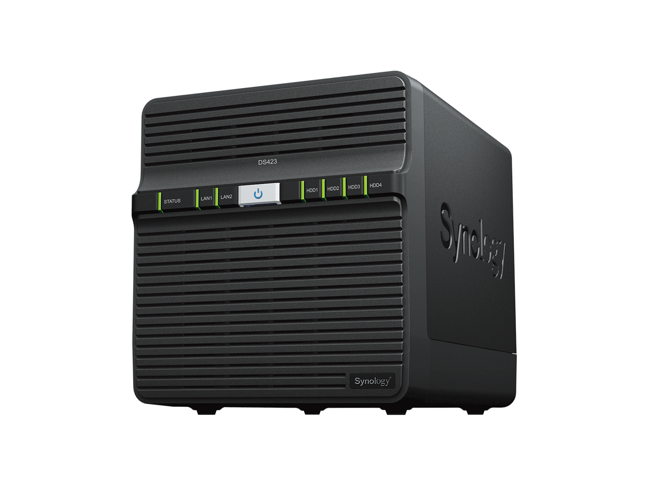 Synology DS423 4-Bay NAS with 2GB RAM and up to 72TB of Synology Enterprise Drives Fully Assembled and Tested