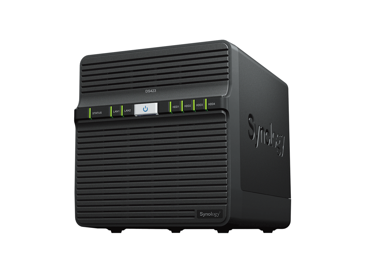 Synology DS423 4-Bay NAS with 2GB RAM and up to 48TB of Synology Plus Drives Fully Assembled and Tested