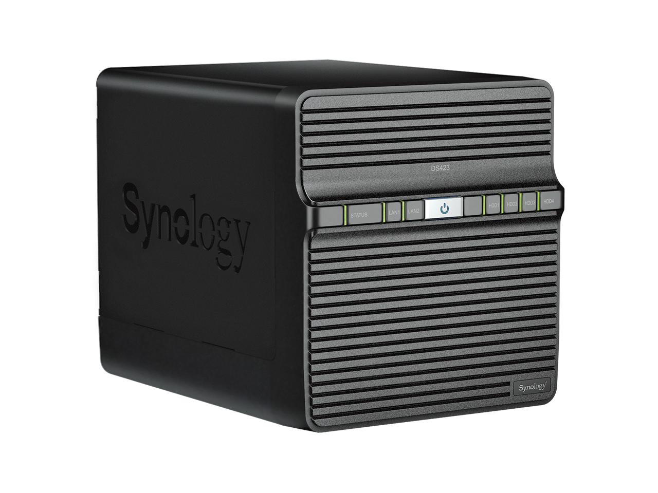 Synology DS423 4-Bay NAS with 2GB RAM and up to 48TB of Seagate Ironwolf NAS Drives Fully Assembled and Tested