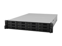 Thumbnail for Synology RS3621RPxs RackStation with 64GB RAM, E10G30-T2 10GbE Card, 1.6TB (2x800GB) Cache, RKS-02 Rail Kit & 96TB (12 x 8TB) of Synology Enterprise Drives Fully Assembled and Tested