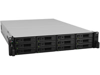 Thumbnail for Synology RS3621RPxs RackStation with 16GB RAM, E10G30-T2 10GbE Card, 1.6TB (2x800GB) Cache, RKS-02 Rail Kit & 96TB (12 x 8TB) of Synology Enterprise Drives Fully Assembled and Tested