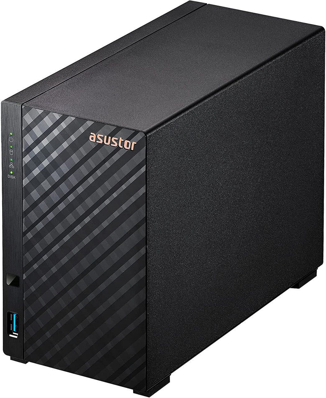 Asustor AS1102T 2-Bay Drivestor 2 NAS with 1GB RAM and 20TB (2x10TB) Western Digital RED PRO Drives