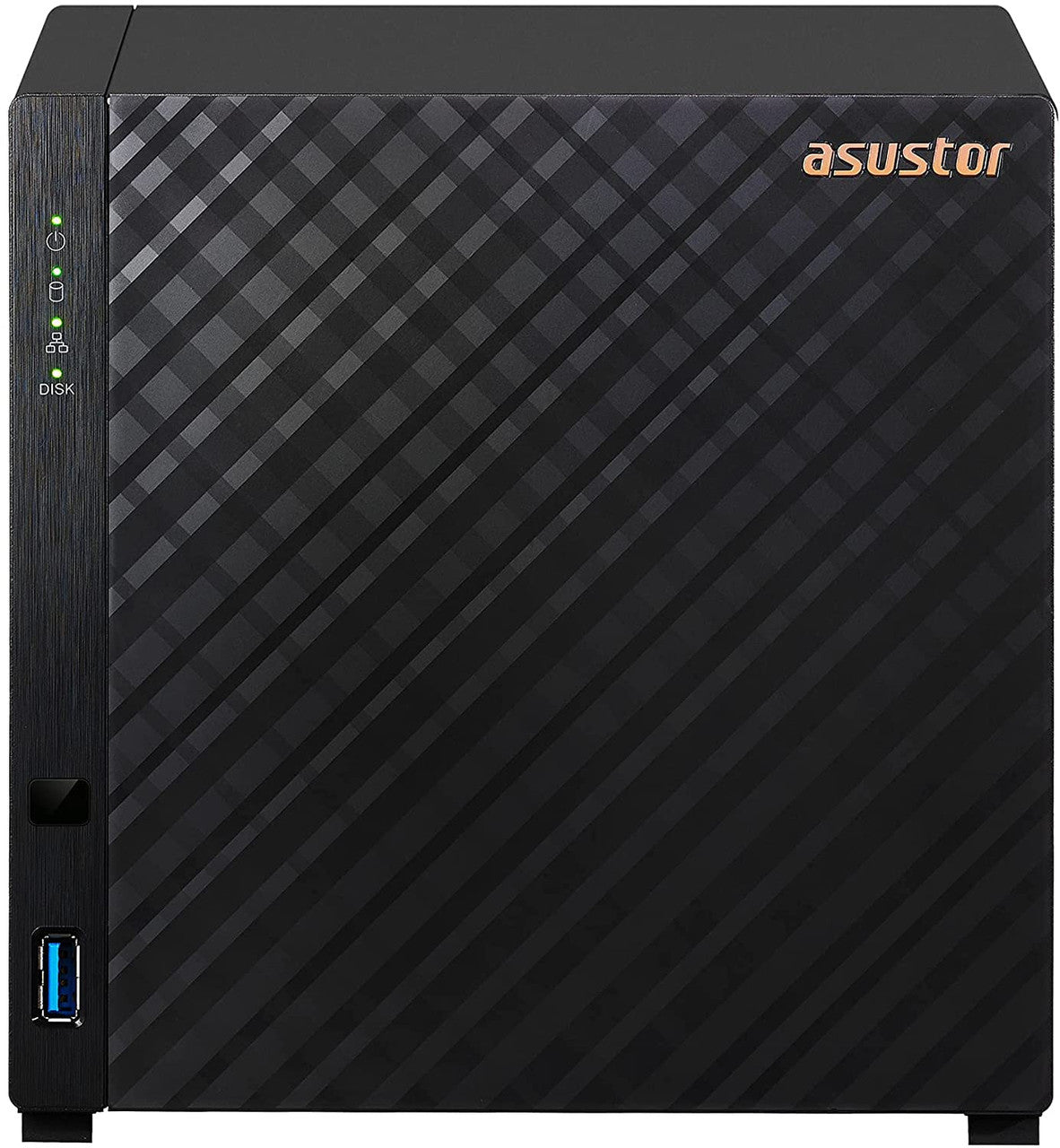 Asustor AS1104T 4-Bay Drivestor 4 NAS with 1GB RAM and 8TB (4x2TB) Western Digital RED Plus Drives