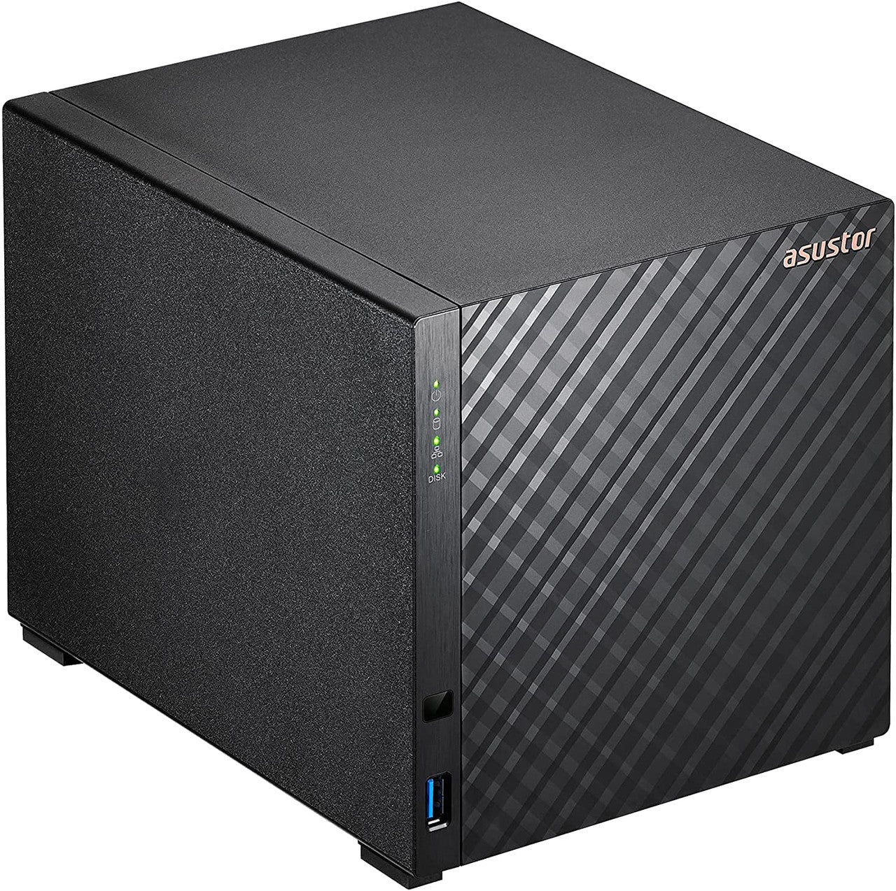 Asustor AS1104T 4-Bay Drivestor 4 NAS with 1GB RAM and 8TB (4x2TB) Seagate Ironwolf NAS Drives