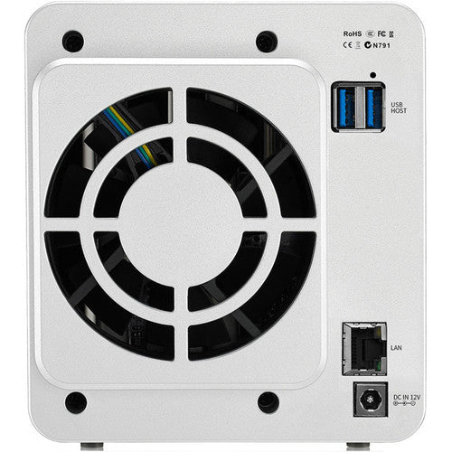 TerraMaster F2-210 2-Bay Home NAS with 24TB (2 x 14TB) of Western Digital Red Plus Drives Fully Assembled and Tested
