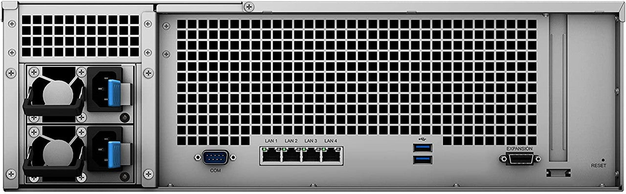 RS2821RP+ 16-BAY RackStation with 32GB RAM and 192TB (16 x 12TB) of Synology Enterprise Drives