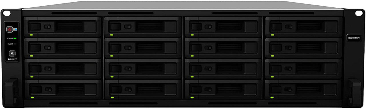 RS2821RP+ 16-BAY RackStation with 4GB RAM and 256TB (16 x 16TB) of Synology Enterprise Drives