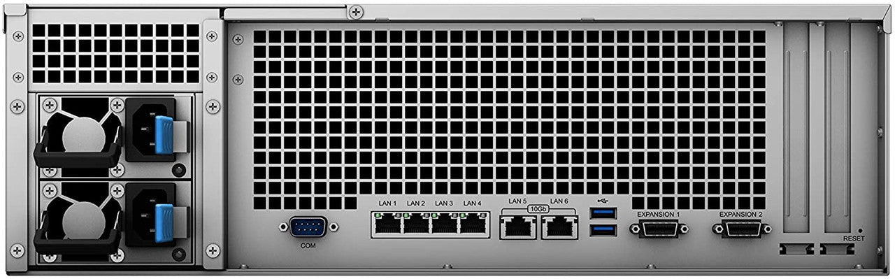 Synology RS4021xs+ 16-BAY RackStation with 64GB RAM, M2D20 with 800GB (2x400GB) Synology CACHE, and 64TB (16 x 4TB) of Synology Enterprise Drives Fully Assembled and Tested