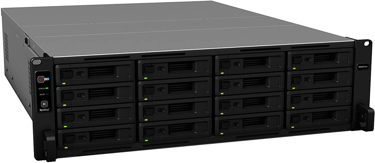 Synology RS4021xs+ 16-BAY RackStation with 16GB RAM, M2D20 with 800GB (2x400GB) Synology CACHE, and 64TB (16 x 4TB) of Synology Enterprise Drives Fully Assembled and Tested