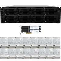 Thumbnail for Synology RS4021xs+ 16-BAY RackStation with 16GB RAM, M2D20 with 800GB (2x400GB) Synology CACHE, and 64TB (16 x 4TB) of Synology Enterprise Drives Fully Assembled and Tested