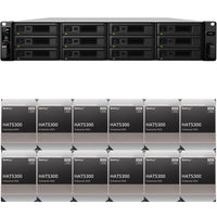 Thumbnail for Synology SA3600 12-BAY Enterprise RackStation with 16GB RAM and 192TB (12 x 16TB) Synology HAT5300 Enterprise SATA Drives Fully Assembled and Tested