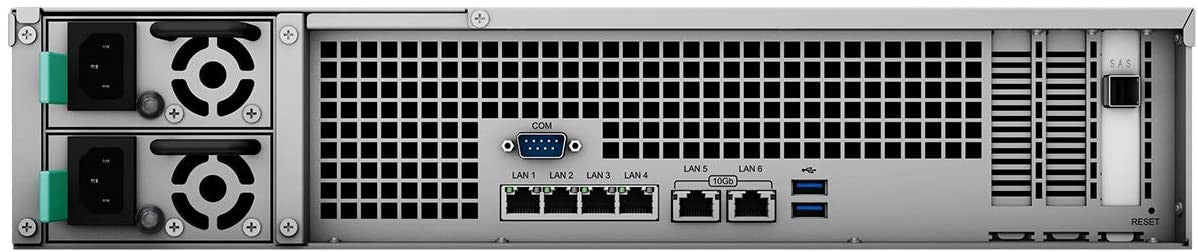 Synology SA3600 12-BAY Enterprise RackStation with 128GB RAM and 144TB (12 x 12TB) Synology HAS5300 Enterprise SAS Drives Fully Assembled and Tested