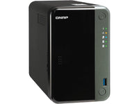 Thumbnail for QNAP TS-253D Quad Core 2.7Ghz 2-Bay NAS with 4GB RAM and 4TB (2 x 2TB) of Seagate Ironwolf NAS Drives Fully Assembled and Tested By CustomTechSales