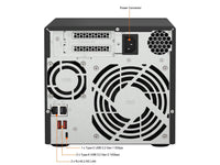 Thumbnail for QNAP TS-473A 4-BAY NAS with 8GB DDR4 RAM and 40TB (4x10TB) Western Digital RED PLUS Drives Fully Assembled and Tested