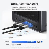 Thumbnail for UGREEN NAS DXP4800 Plus 4-Bay Desktop NASync with Western Digital Red Pro Drives