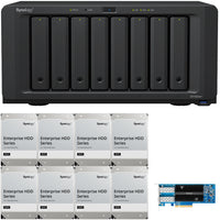 Thumbnail for Synology DS1823xs+ 8-BAY DiskStation with 2-Port 10GbE SFP+ card, ECC RAM, Synology Plus NAS Drives, and Synology Cache (All Configurable)