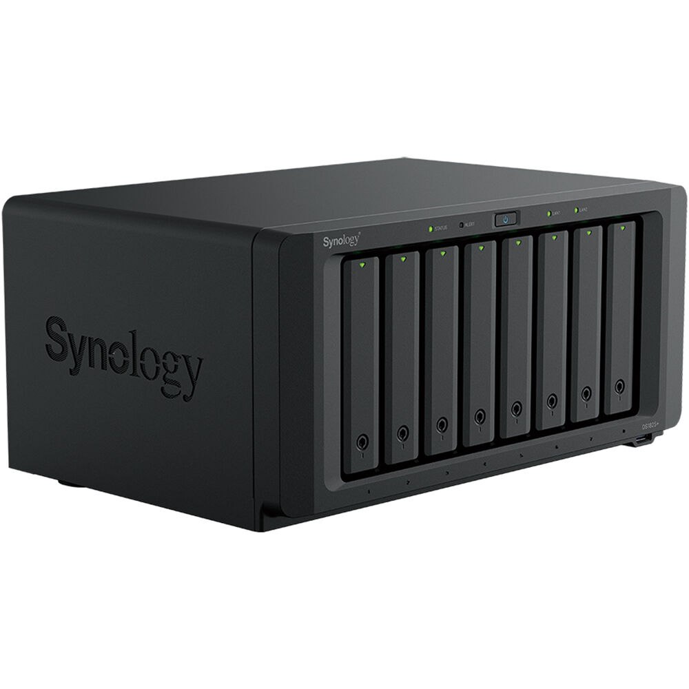 Synology DS1825+ 8-BAY DiskStation with Synology RAM, Synology Plus NAS Drives, and Synology Cache  (All Configurable)