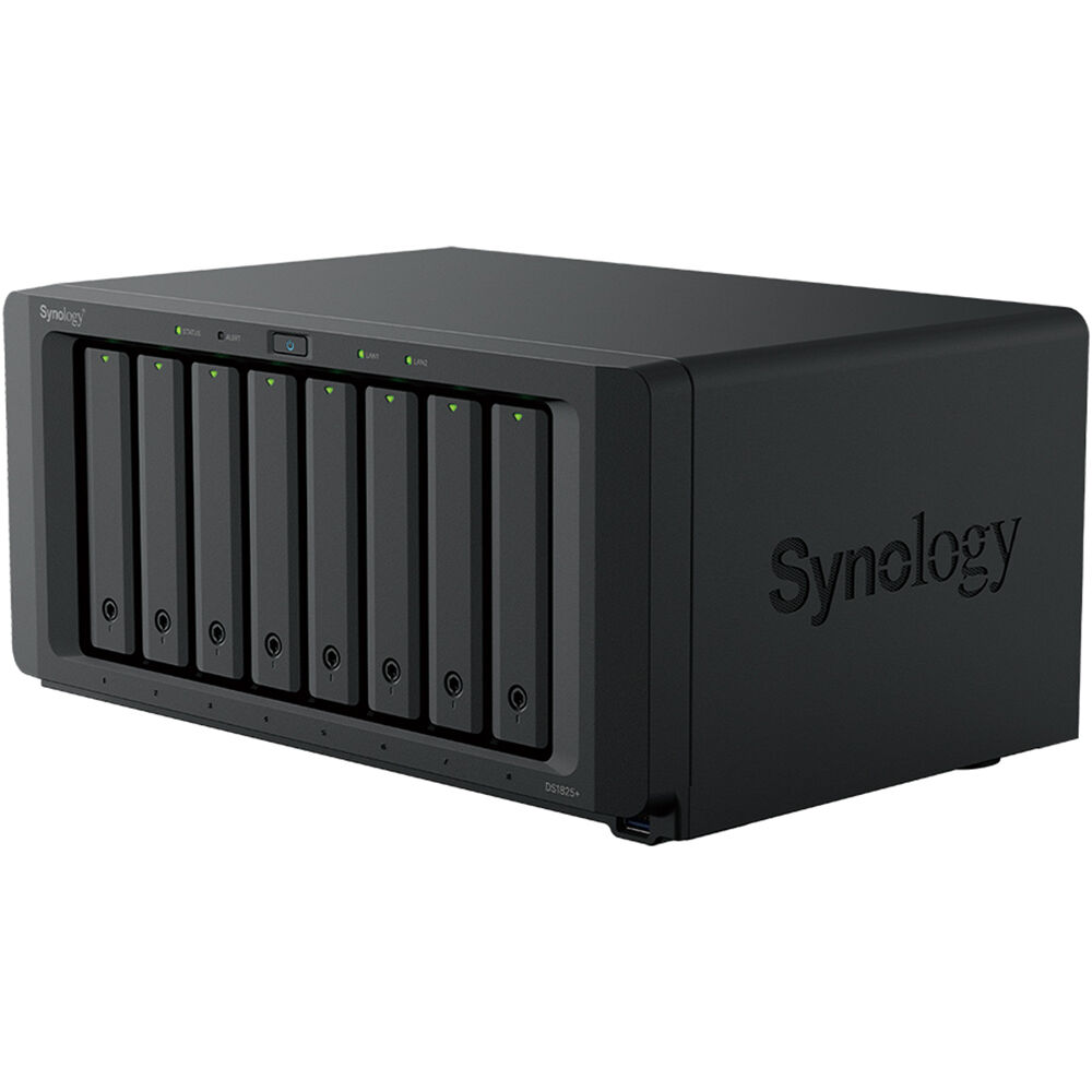 Synology DS1825+ 8-BAY DiskStation with Synology RAM, Synology Plus NAS Drives, and Synology Cache  (All Configurable)