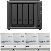 Thumbnail for Synology DS425+ Intel 4-Bay NAS with Synology RAM, Synology Enterprise NAS Drives, and Synology Cache (All Configurable)
