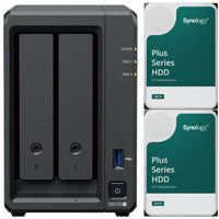 Thumbnail for Synology DS725+ Dual-Core 2-Bay NAS with ECC RAM, Synology Plus NAS Drives, and Synology Cache (All Configurable)