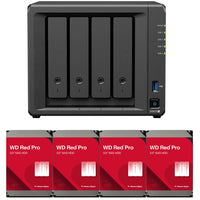 Thumbnail for Synology DS925+ 4-BAY DiskStation with ECC RAM, WD Red Pro NAS Drives, and Synology Cache (All Configurable)