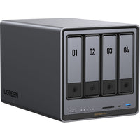 Thumbnail for UGREEN NAS DXP4800 Plus 4-Bay Desktop NASync with Western Digital Red Pro Drives