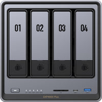 Thumbnail for UGREEN NAS DXP4800 Plus 4-Bay Desktop NASync with Western Digital Red Pro Drives