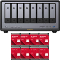 Thumbnail for UGREEN NAS DXP8800 Plus 8-Bay Desktop NASync with Western Digital Red Pro Drives
