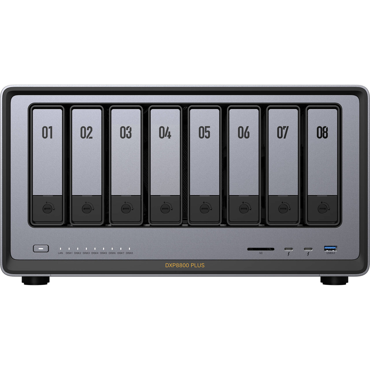 UGREEN NAS DXP8800 Plus 8-Bay Desktop NASync with Western Digital Red Pro Drives