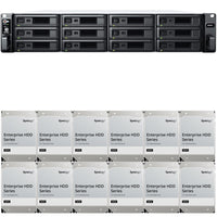 Thumbnail for Synology RS2423+ 12-BAY RackStation with 8GB RAM and 144TB (12 x 12TB) of Synology Enterprise Drives