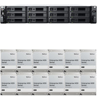 Thumbnail for Synology RS2423+ 12-BAY RackStation with 8GB RAM and 96TB (12 x 8TB) of Synology Enterprise Drives