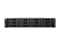 Thumbnail for Synology RS3621RPxs RackStation with 8GB RAM, E10G30-T2 10GbE Card, 1.6TB (2x800GB) Cache, RKS-02 Rail Kit & 216TB (12 x 18TB) of Synology Enterprise Drives Fully Assembled and Tested