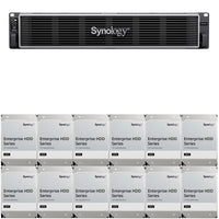 Thumbnail for Synology RS3626xs Intel Xeon 12-Bay NAS with ECC RAM, Synology Enterprise Drives, and Synology Cache (All Configurable)