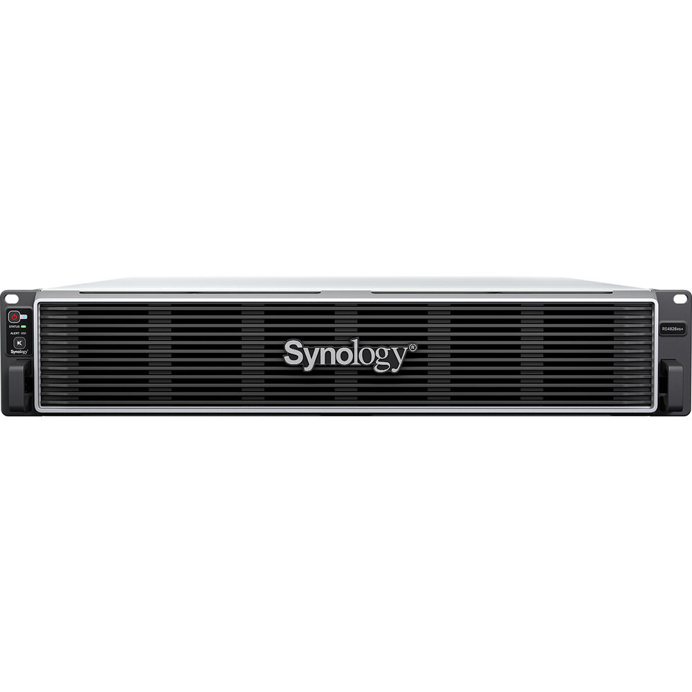 Synology RS4826xs+ Intel Xeon 12-Bay NAS with Synology ECC RAM, Synology Enterprise Drives, and Synology Cache