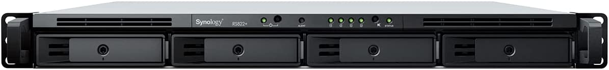 Synology RS822+ RackStation NAS with ECC RAM, Synology Enterprise Drives, and Synology Cache (All Configurable)