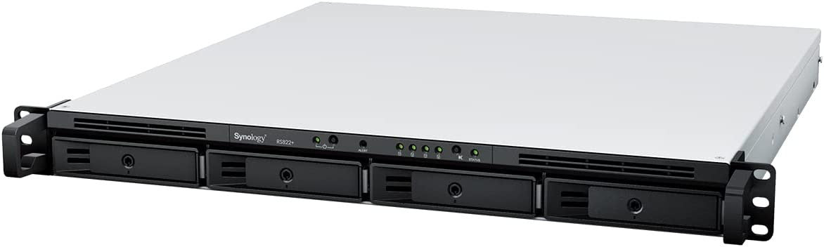 RS822+ 4-Bay RackStation with 2GB RAM and 48TB (4 x 12TB) of Synology Enterprise Drives Fully Assembled and Tested