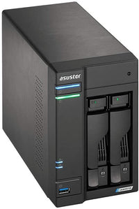 Thumbnail for Asustor AS6602T 2-Bay Lockerstor 2 NAS with 8GB RAM and 8TB (2x4TB) Seagate Ironwolf NAS Drives