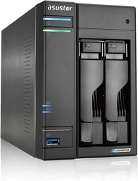 Thumbnail for Asustor AS6602T 2-Bay Lockerstor 2 NAS with 8GB RAM and 12TB (2x6TB) Western Digital RED PRO Drives