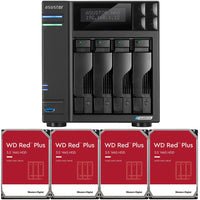 Thumbnail for Asustor Lockerstor 4 AS6604T 4-Bay NAS with 4GB RAM and 48TB (4 x 12TB) of Western Digital RED Drives