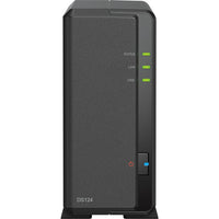 Thumbnail for Synology DS124 1-Bay NAS with 1GB Synology RAM and Synology Enterprise NAS Drives (Configurable)