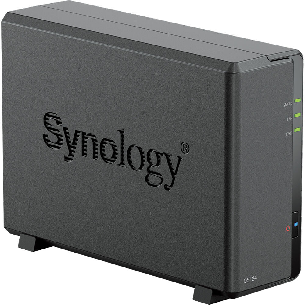 Synology DS124 1-Bay NAS with 1GB Synology RAM and Synology Enterprise NAS Drives (Configurable)