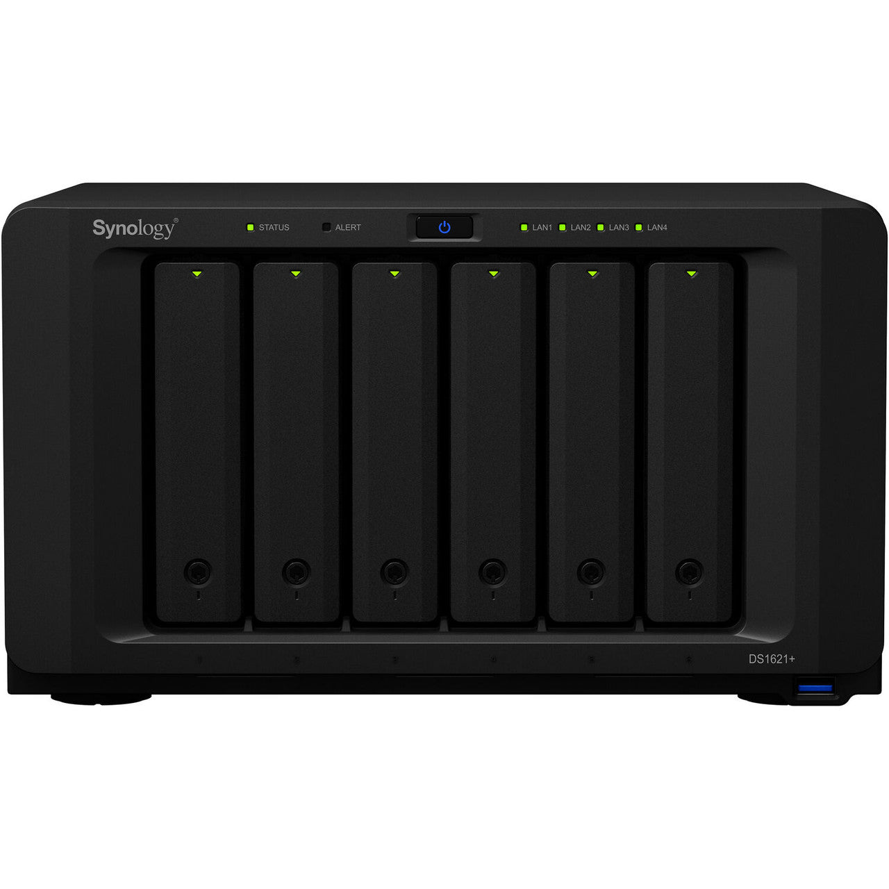 Synology DS1621+ 6-BAY DiskStation NAS with 4GB Synology RAM and 72TB (6x12TB) Western Digital RED PLUS Drives Fully Assembled and Tested