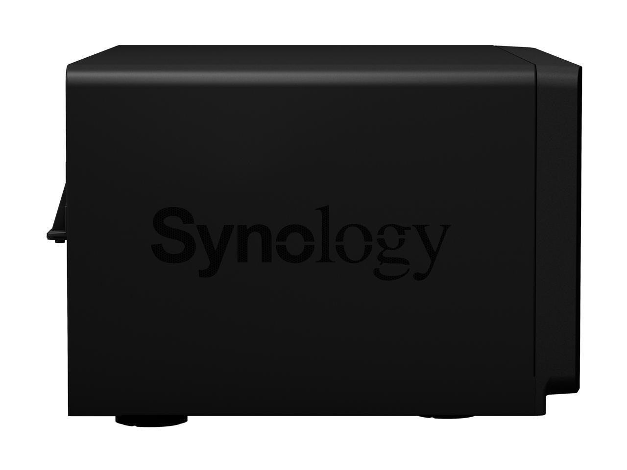 Synology DS1821+ 8-BAY DiskStation with 4GB RAM, 1.6TB (2x800GB) Cache and 64TB (8 x 8TB) of Synology Enterprise HAT5300 Drives Fully Assembled and Tested