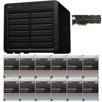 Thumbnail for Synology DS2422+ Quad Core 2.2Ghz 12-Bay NAS with E10M20 10GbE Port and 1.6TB (2x800GB) CACHE, 4GB RAM and 144TB (12 x 12TB) of Synology Enterprise Drives