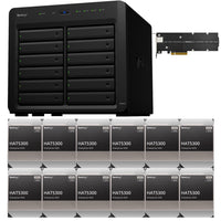 Thumbnail for Synology DS2422+ Quad Core 2.2Ghz 12-Bay NAS with E10M20 10GbE Port and 1.6TB (2x800GB) CACHE, 4GB RAM and 192TB (12 x 16TB) of Synology Enterprise Drives