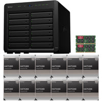 Thumbnail for Synology DS2422+ Quad Core 2.2Ghz 12-Bay NAS with 16GB RAM and 192TB (12 x 16TB) of Synology Enterprise (HAT5300) Drives