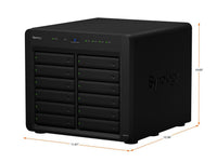 Thumbnail for Synology DS2422+ Quad Core 2.2Ghz 12-Bay NAS with E10M20 10GbE Port and 800GB (2x400GB) CACHE, 4GB RAM and 96TB (12 x 8TB) of Synology Enterprise Drives