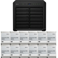 Thumbnail for DS3622xs+ 12-BAY DiskStation with 16GB RAM and 192TB (12 x 16TB) of Synology Enterprise Drives