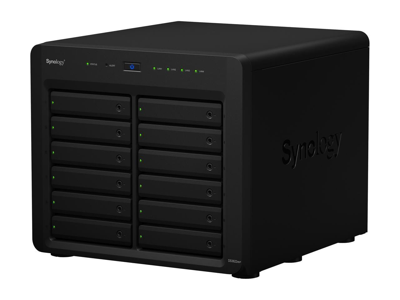 DS3622xs+ 12-BAY DiskStation with 32GB RAM and 48TB (12 x 4TB) of Synology Enterprise Drives